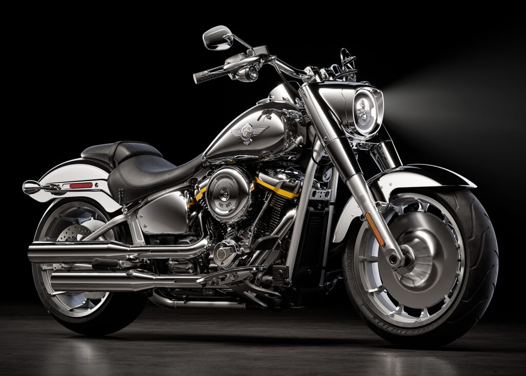 Harley-Davidson Fat Boy Gray Ghost edición especial Barcelona